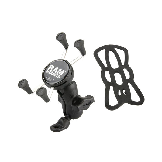 RAM MOUNT XGrip Phone Mount w9mm Angled Bolt Head Adapter RAPB272AUN7U