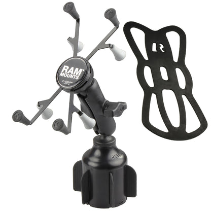 RAM Mount RAM XGrip f78 Tablets wRAM Stubby Cup Holder Base RAPB2994UN8U