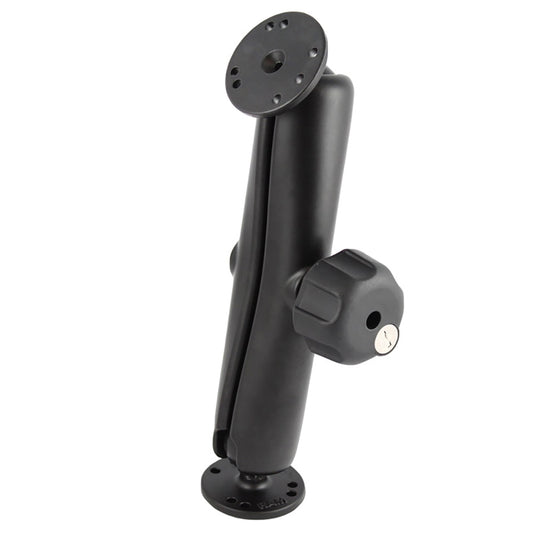 RAM Mount RAM Double Ball Mount wKey Lock Knob RAM101UDL