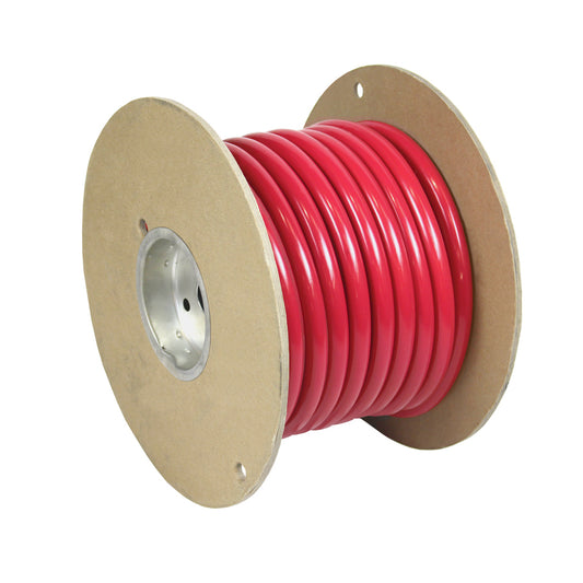 Pacer Red 40 AWG Battery Cable  25  WUL40RD25