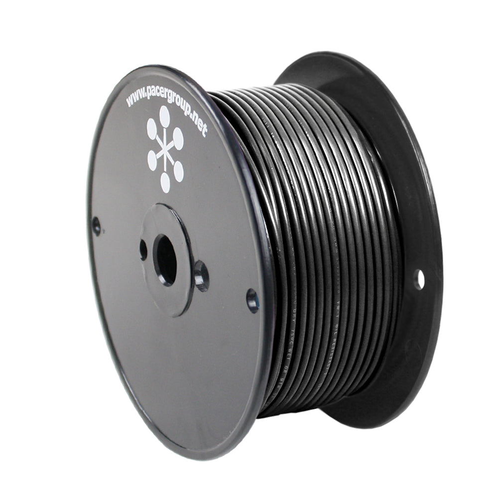 Pacer Black 12 AWG Primary Wire  250  WUL12BK250
