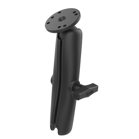 RAM Mount RAM Double Socket Arm wRound Ball Plate  C Size Long RAM103UD